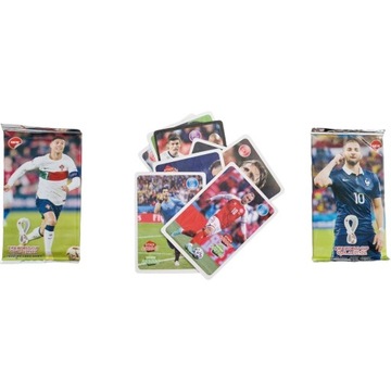 БОЛЬШАЯ КОРОБКА ФУТБОЛЬНЫХ КАРТОЧЕК FIFA 2022 Катар, 288 КОЛЛЕКЦИОННЫХ КАРТОЧЕК