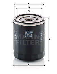 фото thumb №2, Mann-filter w 7052 фільтр оливи