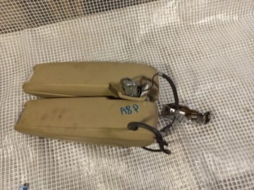 фото thumb №8, Audi a8 d3 4e0 подлокотник бардачок средний светлая кожа кожаный обивка потолка