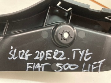 фото thumb №10, Ковзун бампера заднього fiat 500 рестайлінг