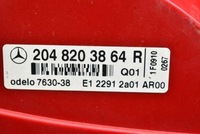 фото thumb №8, Лампа права зад задня 2048203864 mercedes c-klasa w204 універсал 07-14