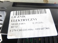 фото thumb №7, Счетчик mercedes w211 e 270 cdi a2115402311