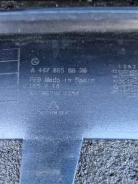 фото thumb №11, Mercedes-benz оригинальный номер a4478850825 бампер переднее