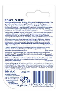 NIVEA Защитная губная помада, 2 шт., набор с персиковым блеском