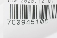 фото thumb №8, Vw crafter mk2 sz задний левый бампер отражатель новый оригинальный 7c0945105