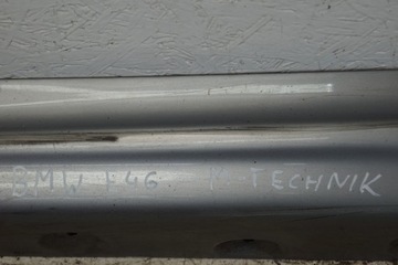 фото thumb №9, Поріг планка порогова ліва bmw e46 m-технік 2492211