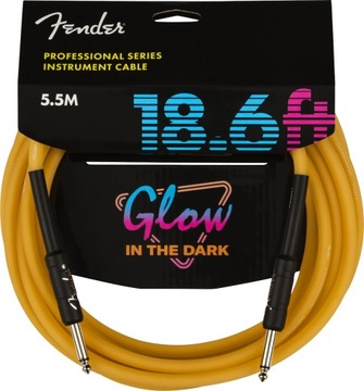 Кабель FENDER Instr 5,5 м светится в темноте СВЕТЯЩИЙСЯ
