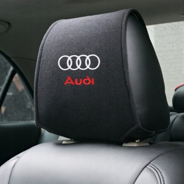 ЧЕХОЛ НА ПОДГОЛОВНИК С ЛОГОТИПОМ AUDI, 4 ШТ.