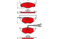 фото thumb №1, Trw гальмівні колодки ham. audi перед a2 1,2 tdi 01-05