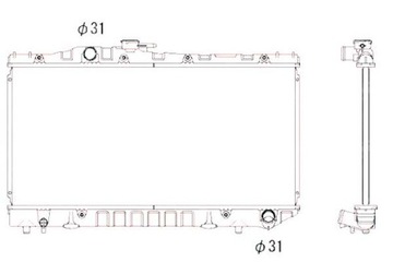 фото thumb №1, Nrf радіаторів двигуна toyota carina ii celica 2.0