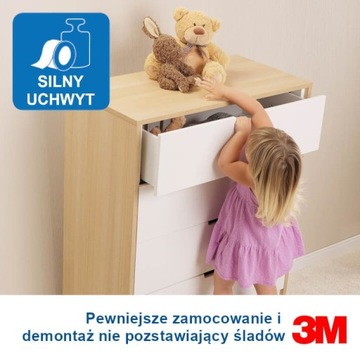 Лента Anti-Tip Kit REER для крепления мебели к стене