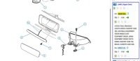 фото thumb №7, Дополнительный фара stop w крышка багажника багажника chrysler voyager mopar oem номер 04857053