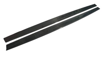 фото thumb №13, Накладка планки pod пороги podproża bmw m3 m4 f80 f82 чорний блиск