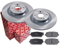 фото thumb №1, Тормозные диски + тормозные колодки febi задняя mazda mx-5 nd 280mm