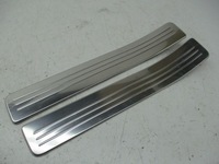 фото thumb №7, W204 молдинг накладки декоративные порог накладка защита хром комплект