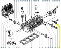 фото thumb №6, Переключатель термический renault master i оригинальный номер 5000410336