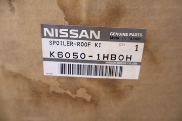 фото thumb №7, Nissan micra k13 спойлер крышки багажника k6050-1hb0h