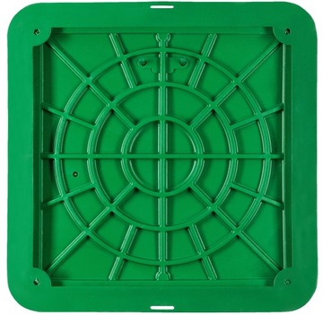 Крышка люка для колодца септика Square 720/600 A15 Green BabylonPlast