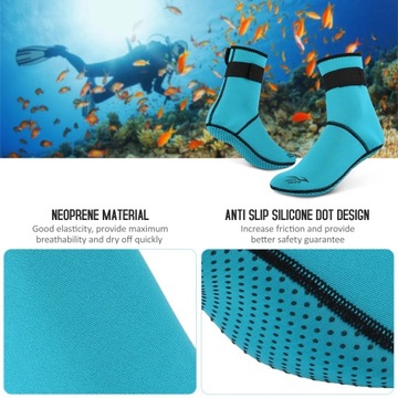 Skarpety do snorkelingu Black Gold Line L