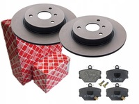 фото thumb №1, Гальмівні диски + гальмівні колодки febi smart city coupe cabrio fortw