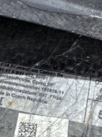 Bmw x5 g05 m performance спойлер молдинг бампера правая карбон 191926-11 Доставка, фото thumb