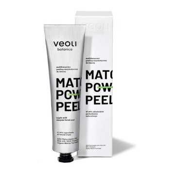 Veoli Botanica - Peeling do twarzy Matcha - 75ml