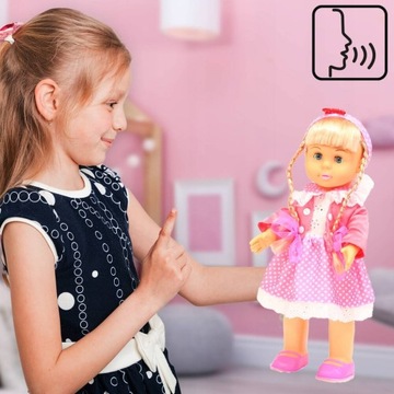 КУКЛА БЕЛИНДА гуляет, ГОВОРИТ и ПОЕТ, 42 см