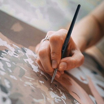 ТОЧНЫЕ КИСТИ ДЛЯ РАСКРАСКИ ДЕТАЛЕЙ синтетические кисти 10 шт.