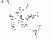 Купити Mercedes-benz m-class w164 патрубок охолоджуючий a1645060835 oem, фото thumb