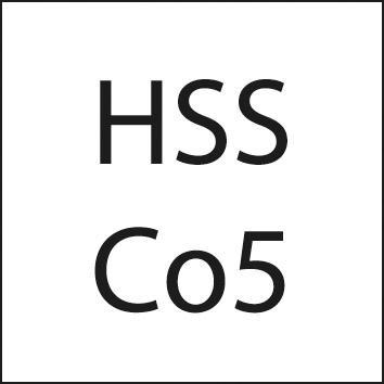 Фреза для Т-образных пазов DIN851 HSSCo5 AB 25x11 мм