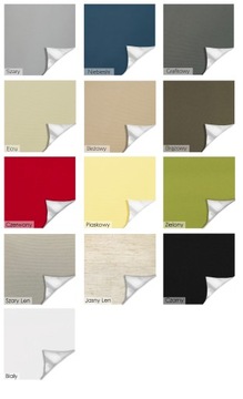Ziemiste Kolory Roleta Kaseta Termo 120x150 cm