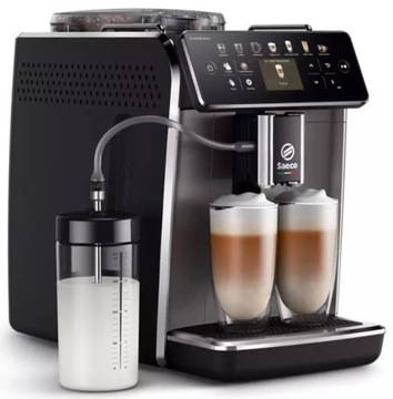 Saeco GranAroma SM6582/10, автоматическая кофемашина для эспрессо, 15 бар, серый