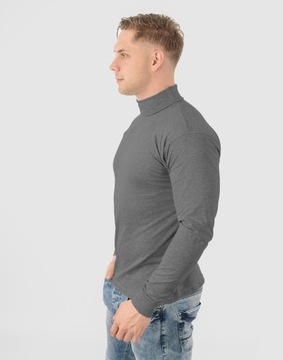 Элегантная мужская водолазка WXM r XL серая