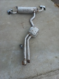 фото thumb №11, Audi q7 4m 15- гаситель труба выхлоп 4m0253611n