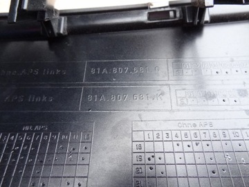 фото thumb №8, Ліва решітка бампера перед 81a807681g 81a807681k audi q2