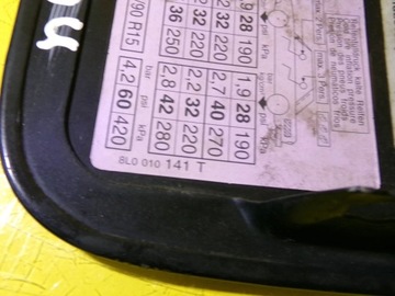 фото thumb №11, Кришка заливання пального audi a3 8l 8l0010141t lak: lz9u nr18