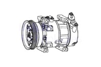 фото thumb №1, Delphi cs20533 компресор, кондиціонер