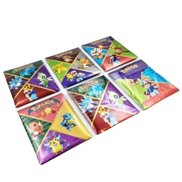 КОЛЛЕКЦИОННЫЕ КАРТЫ POKEMON RAINBOW 10 ЦВЕТНЫХ РАДУЖНЫХ КАРТ ДЛЯ ИГРЫ 10 ШТ.