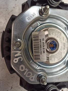 фото thumb №11, Vw polo iv 9n2 org подушка безпеки подушка кермо водія шкіра 1t0880201a