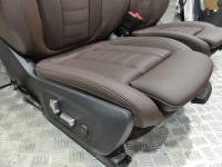 фото thumb №9, Bmw x4 g02 оббивка сидіння заднє сидіння обшивки vernasca mokka вентиляція 15 km