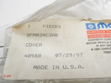 фото thumb №6, Кришка двері лівий перед jeep cherokee 5fm03rc3ab