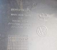 фото thumb №10, Vw golf vi спойлер накладка бампер зад 1k9807521d