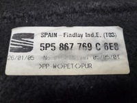 фото thumb №6, Seat toledo iii 2004-2009 полиця багажника