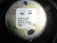 фото thumb №3, Динамик дверь maserati ghibli левый перед