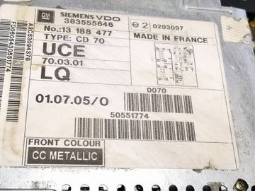 фото thumb №11, Радіо cd 70 навігація opel vectra c signum 13188477 w повністю справні дуже гарний