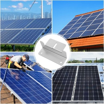 Uchwyty montażowe paneli solarnych typ Z 8 sztuk