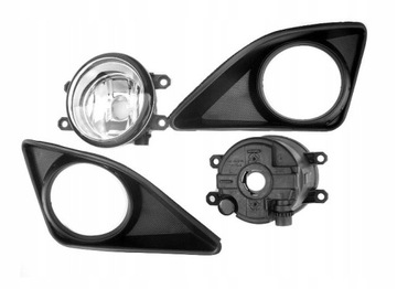 фото thumb №1, Противотуманные фары + решётки toyota corolla 2007-2010