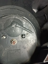 фото thumb №5, Решётка радиатора решётка радиатора радиатора fiat doblo i lift 2004r- 647 735395576