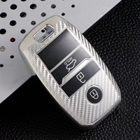 фото thumb №1, Чохол na ключ kia карбон матеріал tpu