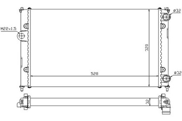 фото thumb №2, Радіаторів двигуна seat cordoba cordoba vario ibiza